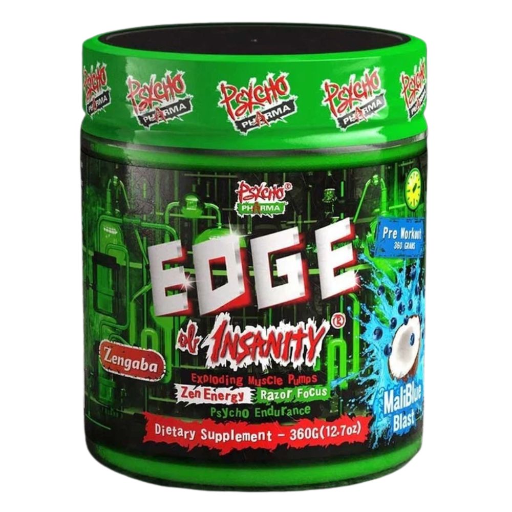 Pre Treino Edge Importado Eua Psycho Pharma